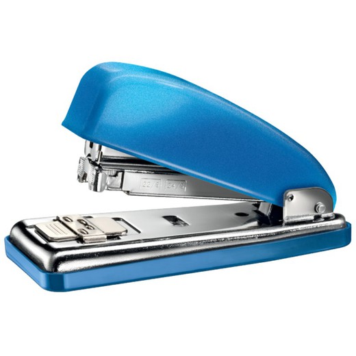 Petrus stapler mod. 226 WOW (blister), metallic blue