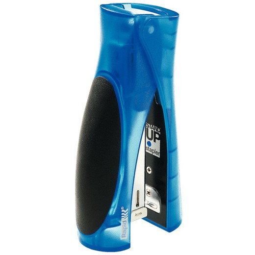 Stapler Rapid mod. F20 (blister), translucent blue