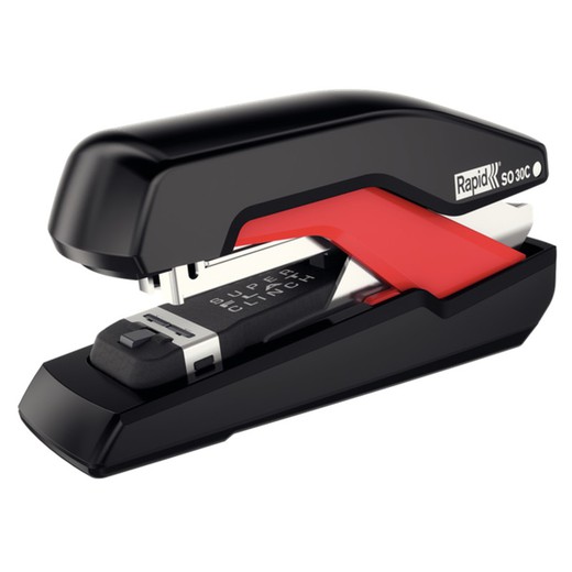 Stapler Rapid mod. SO30C, black/red