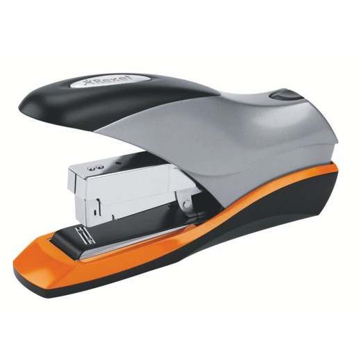 Rexel OPTIMA 70 stapler, grey/orange