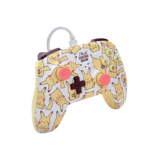 PowerA Enhanced Wired Controller för Nintendo Switch - Pikachu Blush