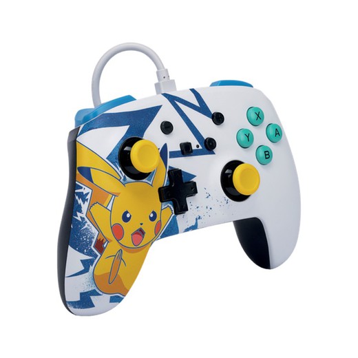 PowerA Enhanced Wired Controller για Nintendo Switch - Pikachu High Voltage