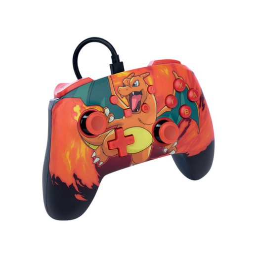 PowerA Enhanced Wired Controller για Nintendo Switch - Pokémon: Charizard Vortex