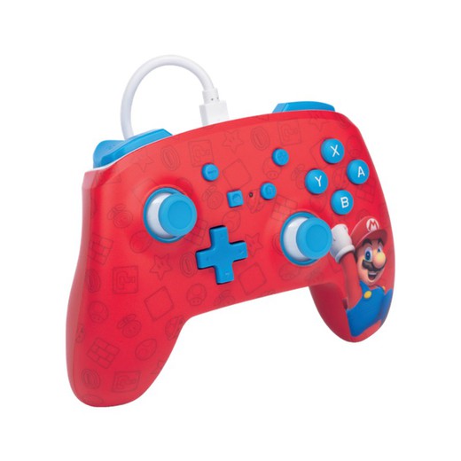 PowerA Enhanced Wired Controller για Nintendo Switch - Woo-hoo! Μάριο