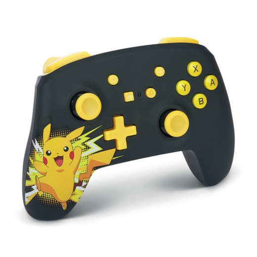 Controlador sem fio PowerA para Nintendo Switch - Pikachu Ecstatic