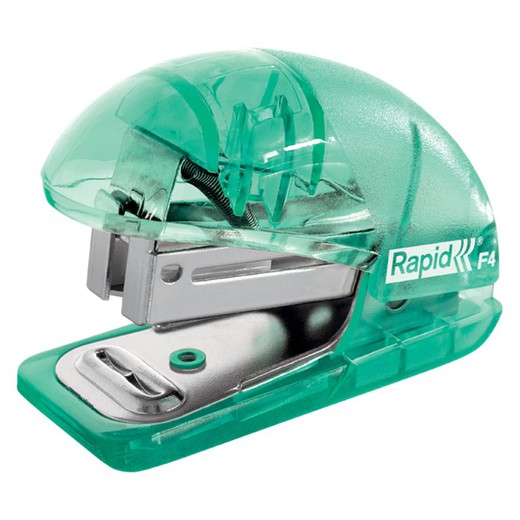 Mini Stapler Rapid mod. F4 Colour'Breeze (blister), πράσινο