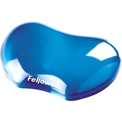 Mini reposamuñecas flexible gel Crystal™ Azul