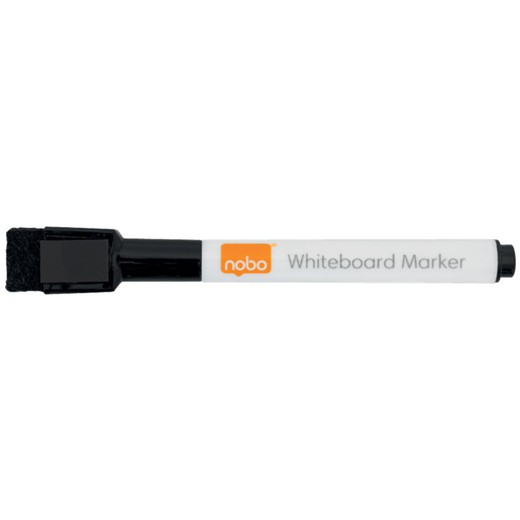 NOBO Mini Dry Erase Marker (Pack 6) Schwarz