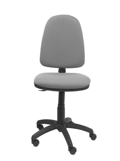 Modelo Ayna - Silla de oficina ergonómica con mecanismo de contacto permanente y regulable en altura - Asiento y respaldo tapizados en tejido BALI color gris