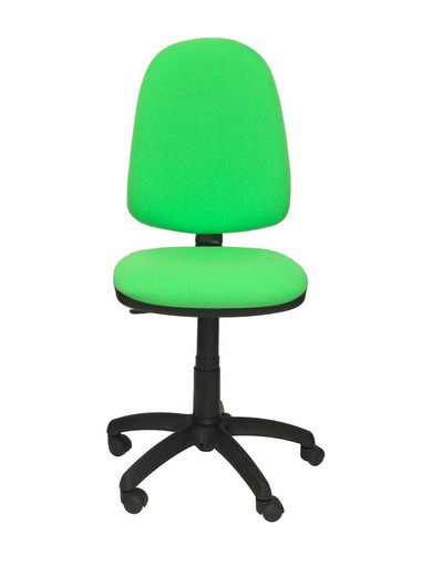 Modelo Ayna - Silla de oficina ergonómica con mecanismo de contacto permanente y regulable en altura - Asiento y respaldo tapizados en tejido BALI color pistacho