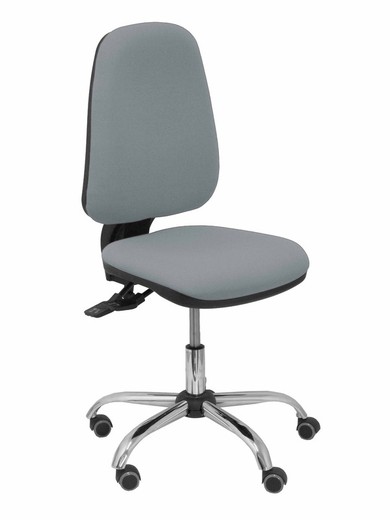 Modelo Sierra S - Silla de oficina ergonómica con mecanismo asincro y regulable en altura  Asiento y tejido tapizado en tejido BALI color gris