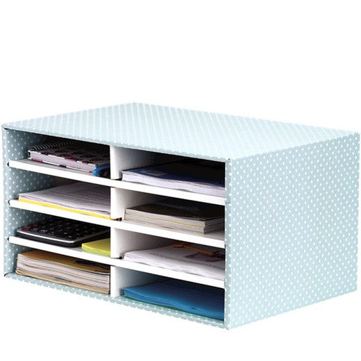 Module de fichiers de bureau vert/blanc