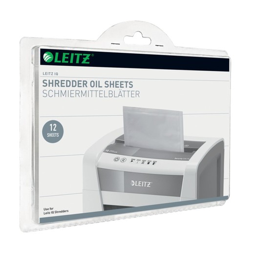 Lot de 12 feuilles de lubrifiant Leitz