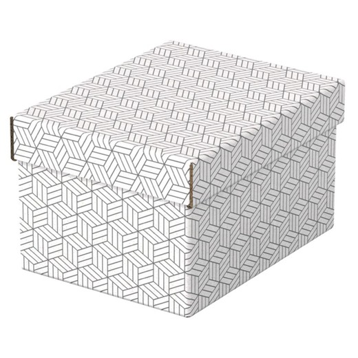 Pack of 3 small storage and gift boxes (255x200x150mm), white