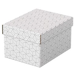 Pack 3 cajas de almacenaje y regalo pequeñas (255x200x150mm), blanca —  KounterPRO