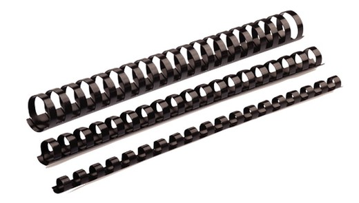 Paket med 100 svarta pärlor 14 mm