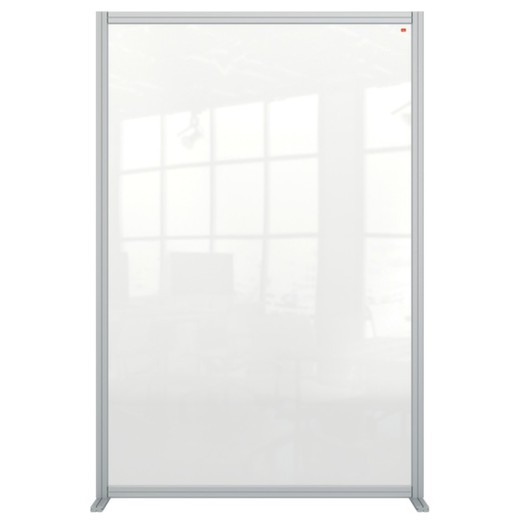 Pantalla separadora de acrílico transparente modular para sala Premium Plus 1200x1800mm