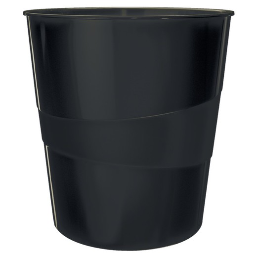 Leitz Recycle bin. 15 liters, black