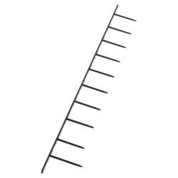 GBC Combs 10 tänder 25mm (1") (box 100), svart