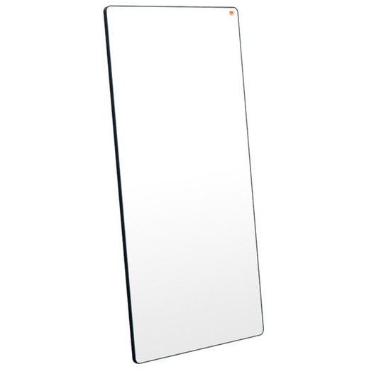 Quadro branco removível e portátil 1800 x 900 mm - moldura preta