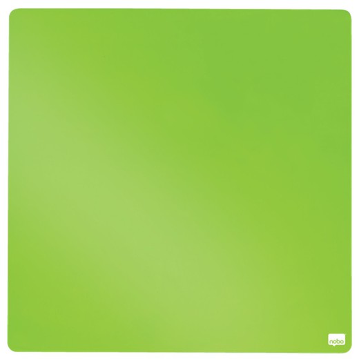 Pizarra magnética NOBO 360x360 mm, verde