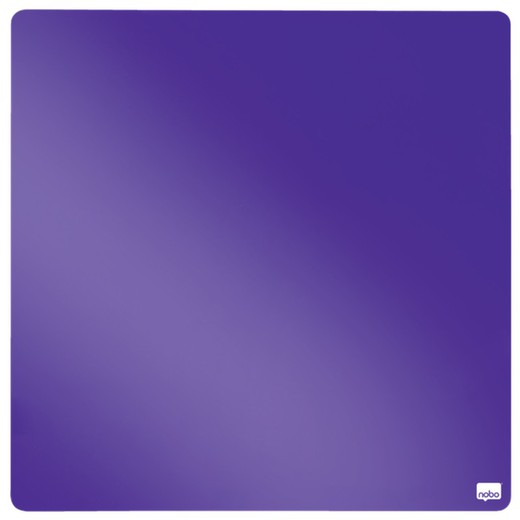 Pizarra magnética NOBO 360x360 mm, violeta
