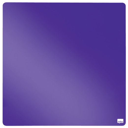 NOBO magnetic board 360x360 mm, purple