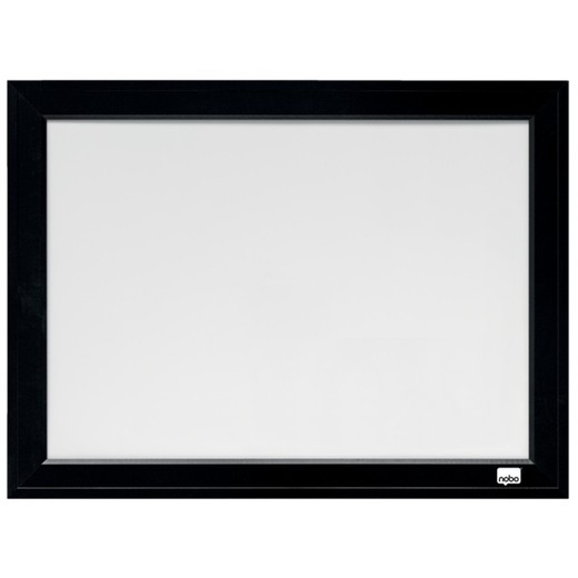 Quadro magnético NOBO com moldura preta 585X430 mm