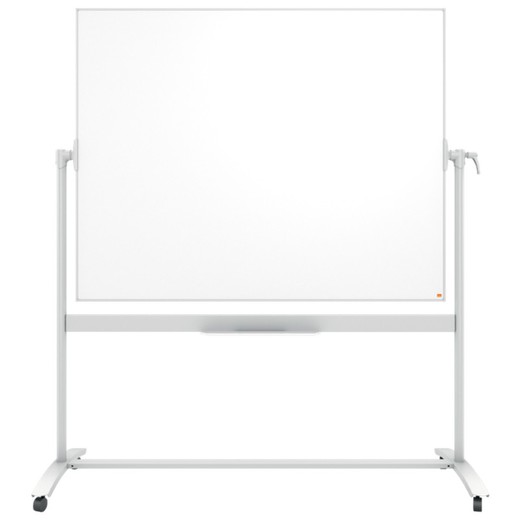 Pizarra NOBO Classic acero vitrificado móvil 1500X1200 mm, blanco