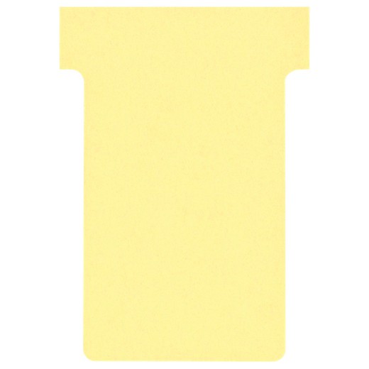 Planning: Fichas T NOBO (estuche 100) tamaño 2, amarillo