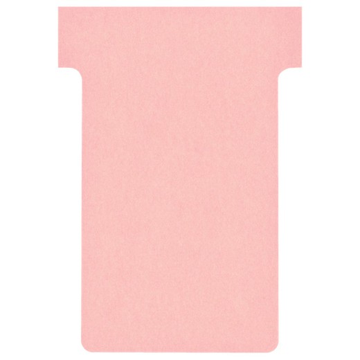 Planning: Fichas T NOBO (estuche 100) tamaño 2, rosa
