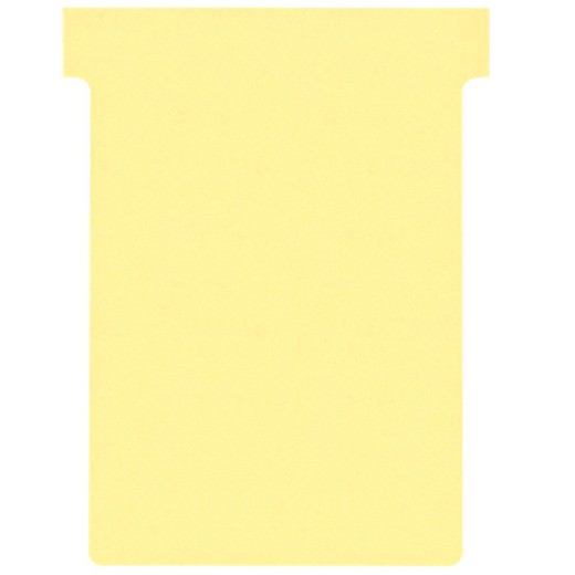 Planning: Fichas T NOBO (estuche 100) tamaño 3, amarillo