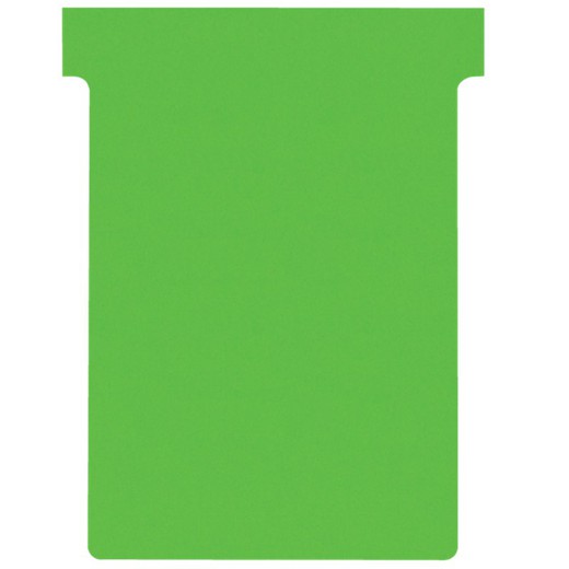 Planning: Fichas T NOBO (estuche 100) tamaño 3, verde