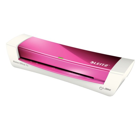 iLAM Home Office DIN A4 lamineermachine, wit/fuchsia