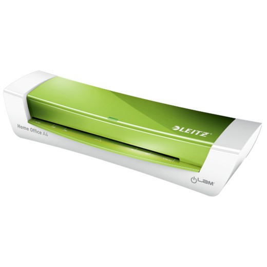 iLAM Home Office DIN A4 laminator, white/green new
