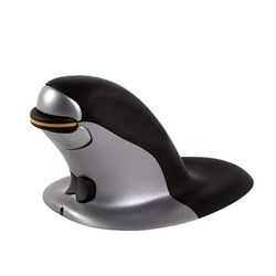 Ratón ergonómico vertical inalámbrico Penguin, tamaño M