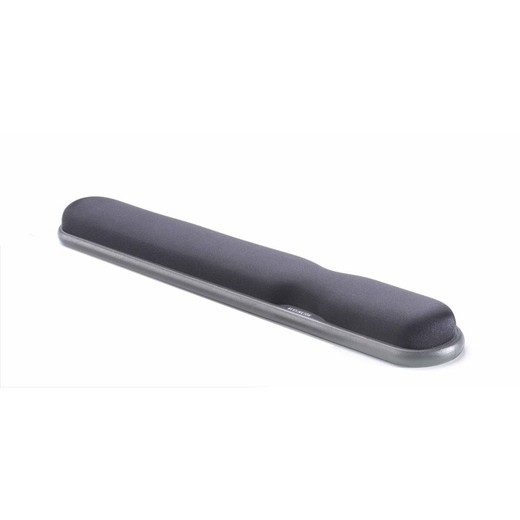 Wrist rest gel keyboard two heights black