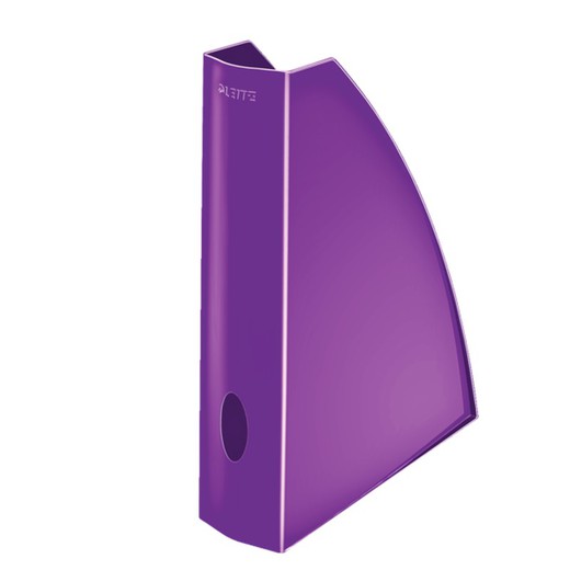 Porta-revistas Leitz WOW. lombada 60, roxo