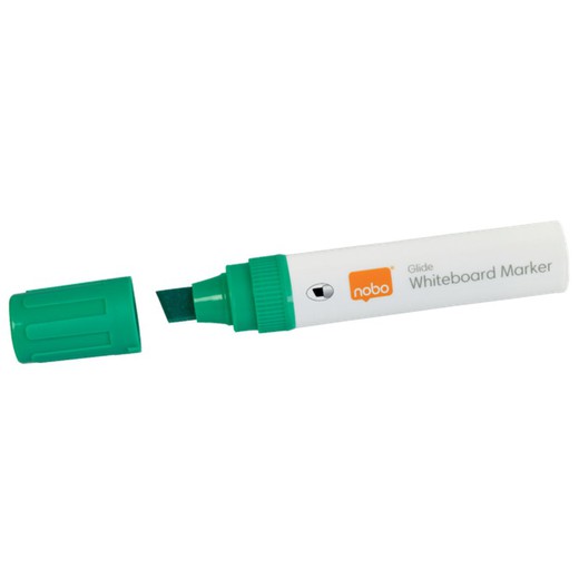 Glide Jumbo Markers, beitelpunt (4 stuks), groen