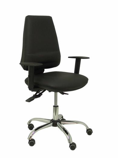 Silla de oficina ergonómica con mecanismo asincro y regulable en altura