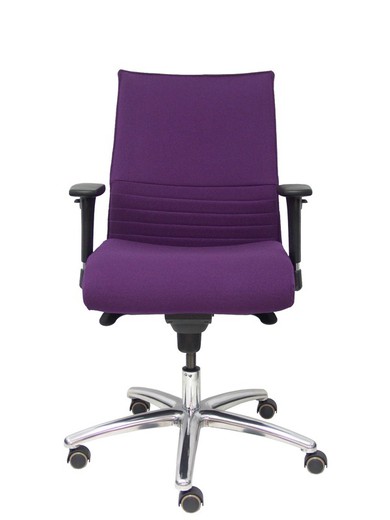 Sillón confidente ergonómico para visitas con mecanismo sincro y regulable en altura, especial para personas de envergadura (hasta 160 kgs)