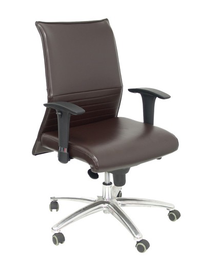 Sillón confidente ergonómico para visitas con mecanismo sincro y regulable en altura, especial para personas de envergadura (hasta 160 kgs)