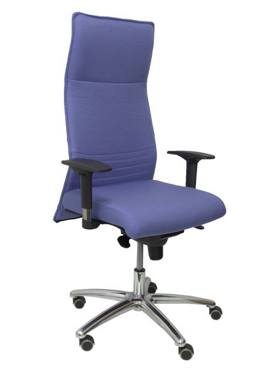 Sillón de dirección ergonómico con mecanismo sincro y regulable en altura, especial para personas de envergadura (hasta 160 kgs)