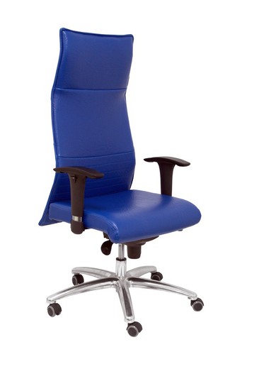 Sillón de dirección ergonómico con mecanismo sincro y regulable en altura, especial para personas de envergadura (hasta 160 kgs)