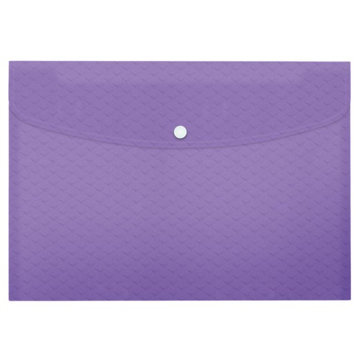 Busta PP Colour'Breeze A4+ 3 pezzi, lavanda