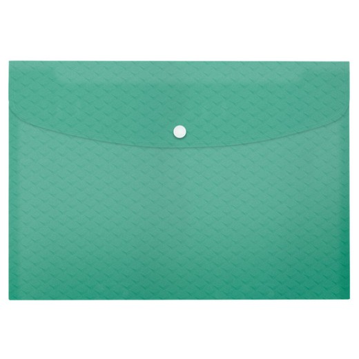 Enveloppe PP Colour'Breeze A4+ 3 pièces, vert