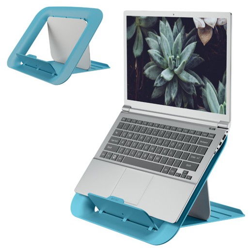 Leitz Ergo Cozy Justerbar Laptop Stand, Blå