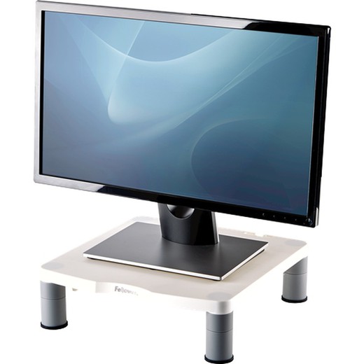 Suporte para monitor padrão cinza