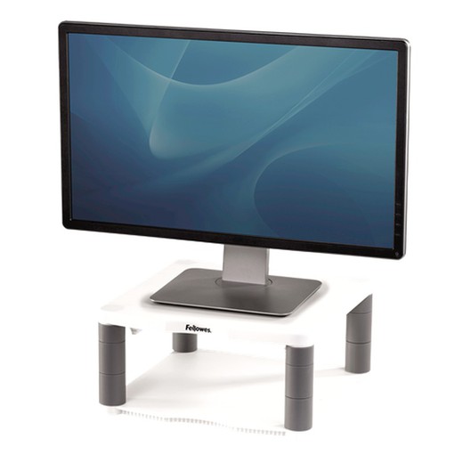 Suporte para monitor Premium cinza