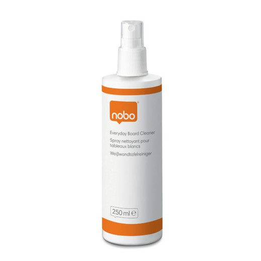 Spray NOBO de limpieza para pizarra blanca 250 ml (para limpieza diaria)